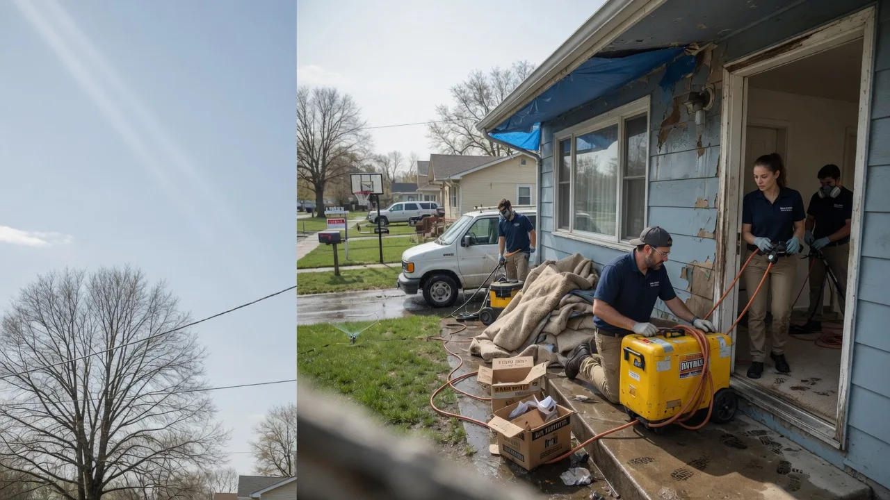 Basement Flood Cleanup in Grand River, IA near me